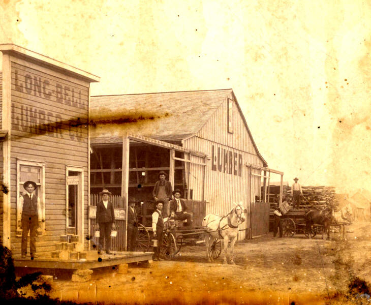 Oldest Picture on this Web Site - circa 1880 - Altus, Oklahoma