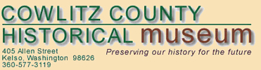 Cowlitz County Historical Museum Logo