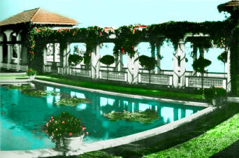 Lily Pond of Longview Farm Long Ago
