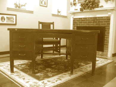 Farm Office Desk Donated to School