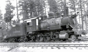 The Train That was Operated on the Sibley, Lake Bistineau & Southern Railroad.