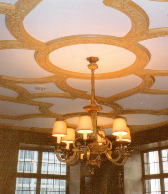 Ceiling of Boardroom